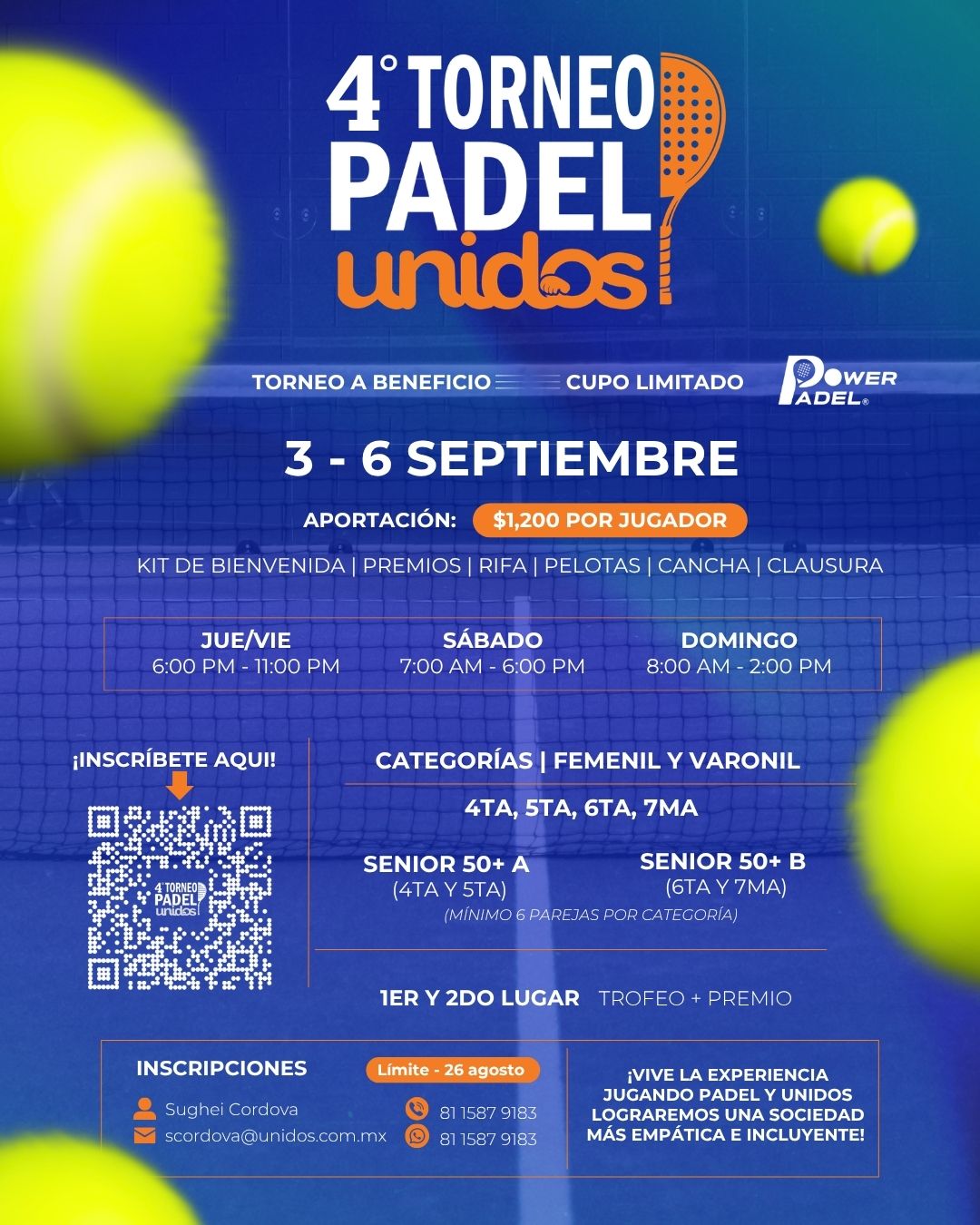 4to Torneo Padel Unidos Monterrey